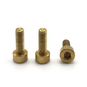 small brass precision screws